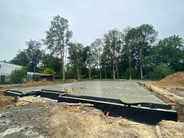 Vide ventilé, chantier Neupré